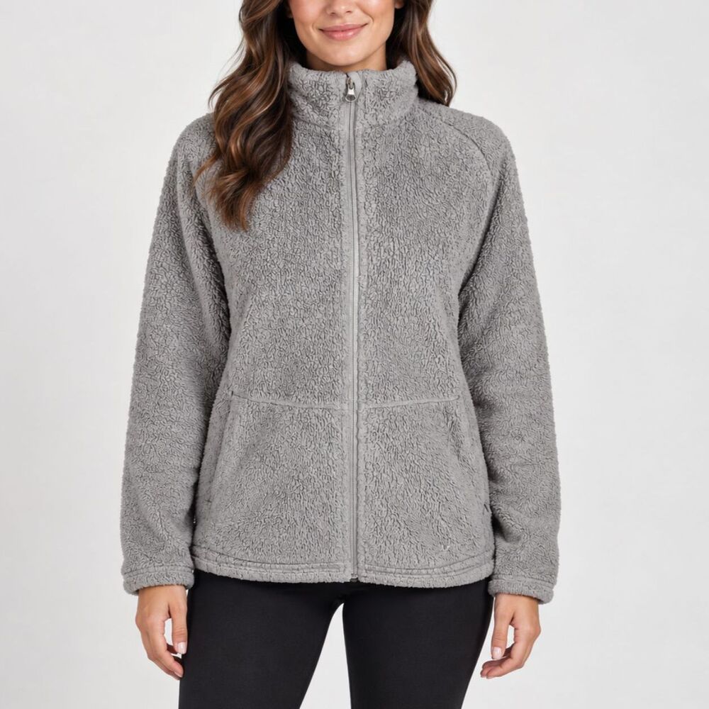 Marmot Sherpa High Pile Fleece Full Zip Jacket Gorpcore Slim Fitted